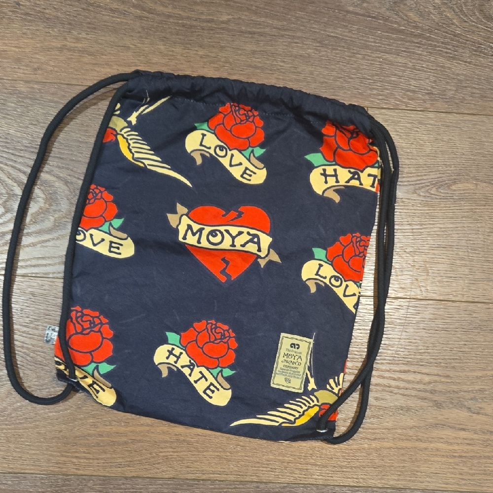 THE ORIGINAL MOYA BRAND COMPANY LOVE HATE BAG... #7854